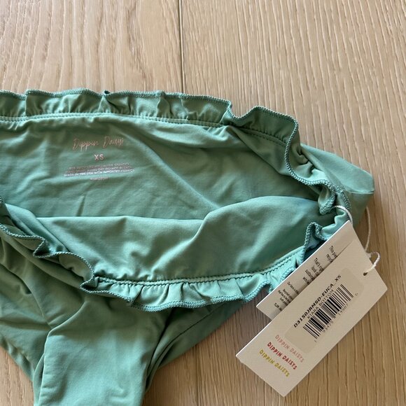 Dippin' Daisy's - Eucalyptus Green - Kiara bikini bottom - NWT X-Small - Picture 2 of 9